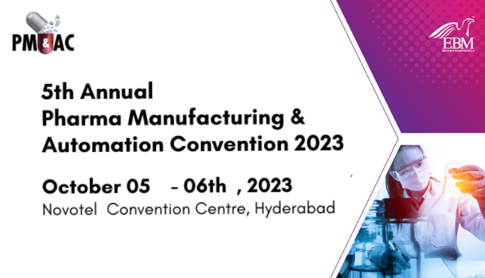 Press Release: 5th Annual Pharma Manufacturing and Automation Convention 2023